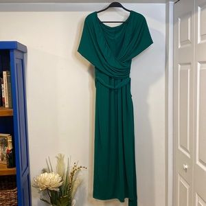 SHEIN midi off the shoulder dress